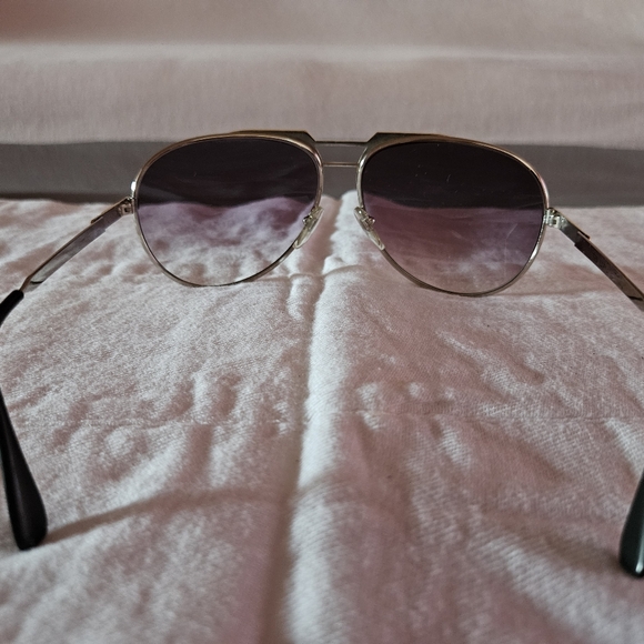 Men's Ted Lapidus Aviator Purple tint Sunglasses - Picture 4 of 7